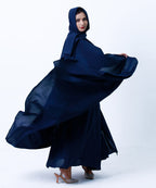 Midnight Flow with Hijab and Niqab Dark Blue