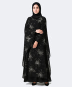 Double Layer Butterfly Style 3 Piece Black