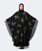 Double Layer Butterfly Style 3 Piece Black
