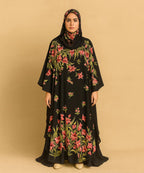 Double Layer Butterfly Style Elegant Black