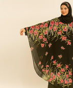 Double Layer Butterfly Style Elegant Black