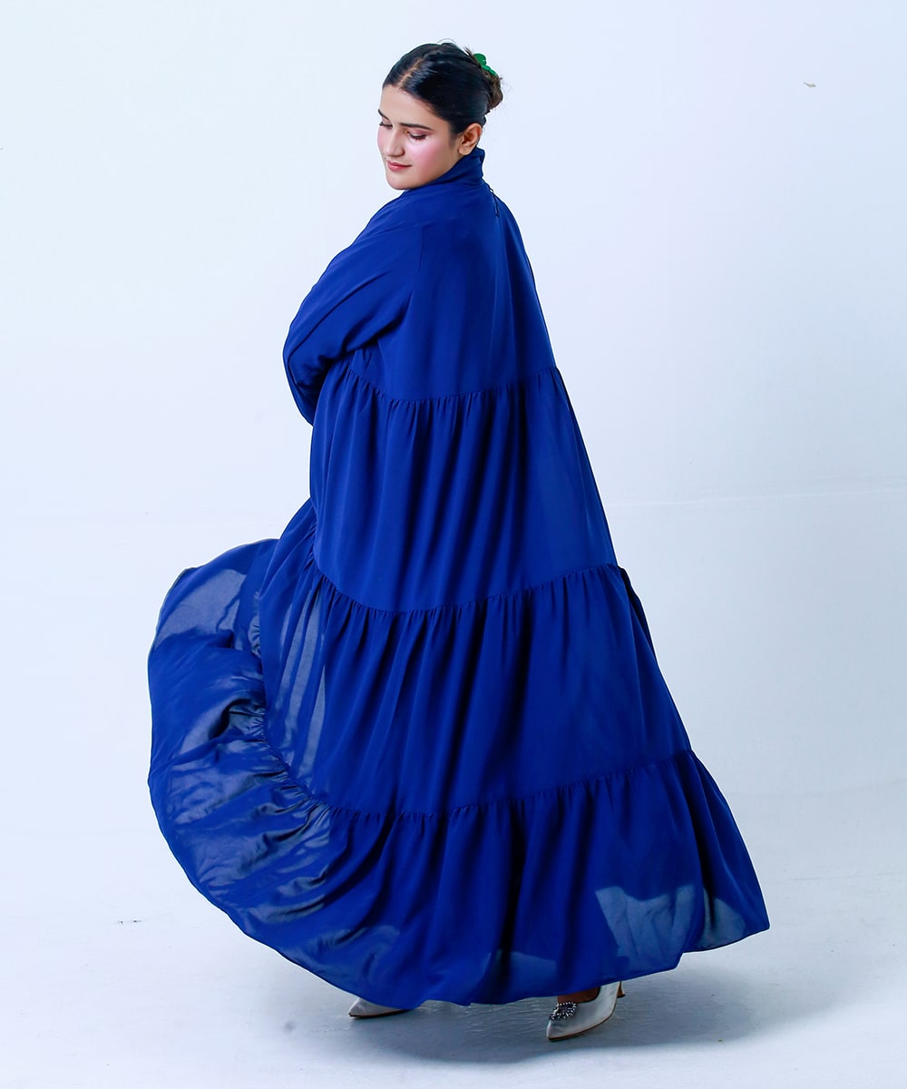 Layer Style Abaya Blue