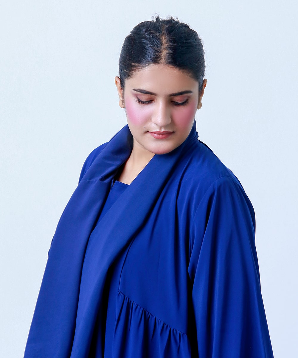 Layer Style Abaya Blue