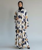 Premium Flare Abaya with Front Buttons Design